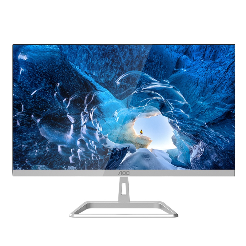 AOC AIO730 23.8英寸i5十代超薄高清商务办公台式固态一体机电脑(i5 10400 16G 512G固态)