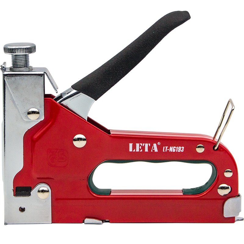 【苏宁自营】勒塔（LETA）工具重型手动三用打钉枪码钉枪 门型u型T型射钉枪送1500枚钉子LT-NG193