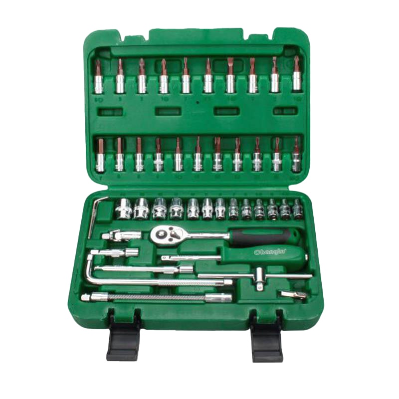 长鹿 46件6.3mm系列 汽修组合工具套 46件套汽修组合工具