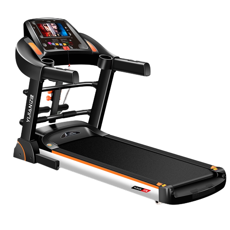 亿健9009s跑步机家用可折叠宽大跑台室内健身房级电动跑步机