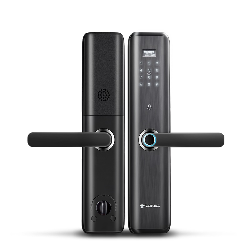 樱花(SAKURA)指纹锁家用防盗门远程APP生态链智能门锁电子密码锁感应DZ-8020