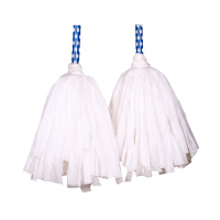 布拖把 吸水拖布 单把装 --(把)老式木把墩布无纺布墩布环卫清洁工具加厚 颜色随机