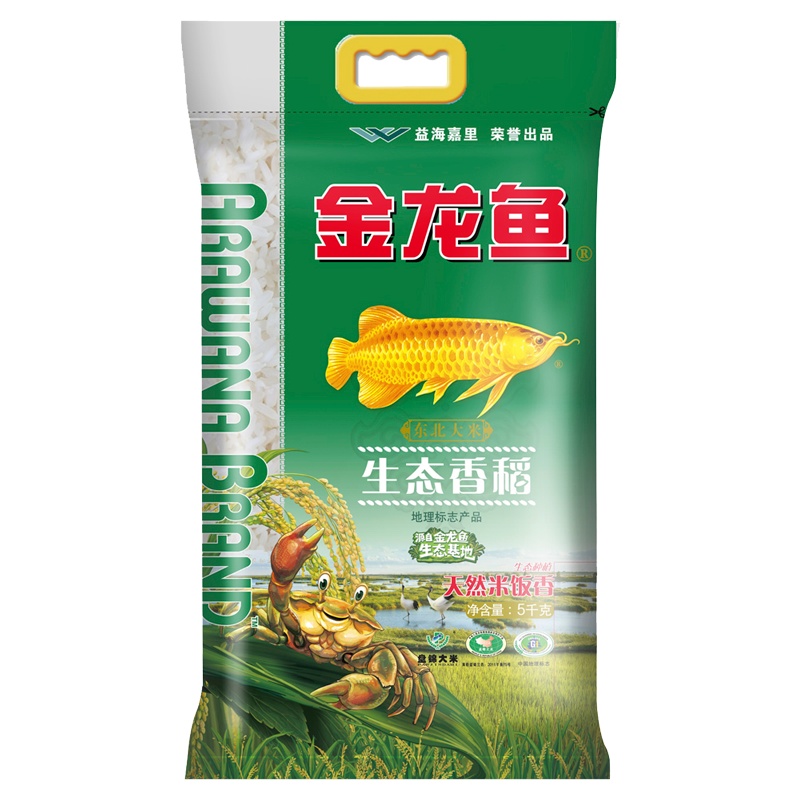 金龙鱼 盘锦生态稻大米 5kg