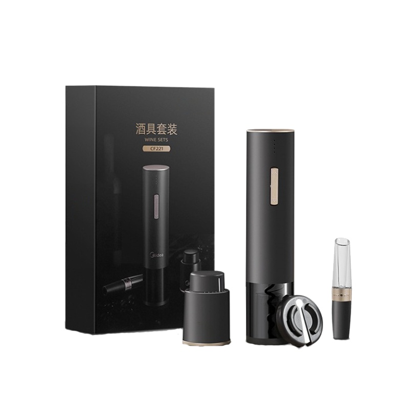 美的 Midea 居家小巧精美红酒开瓶器 CF221A 黑色 (单位:个)