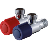 心海伽蓝(SHKL)全铜加厚铜质角阀 防爆快开三角阀 冷热水止水阀WX151517