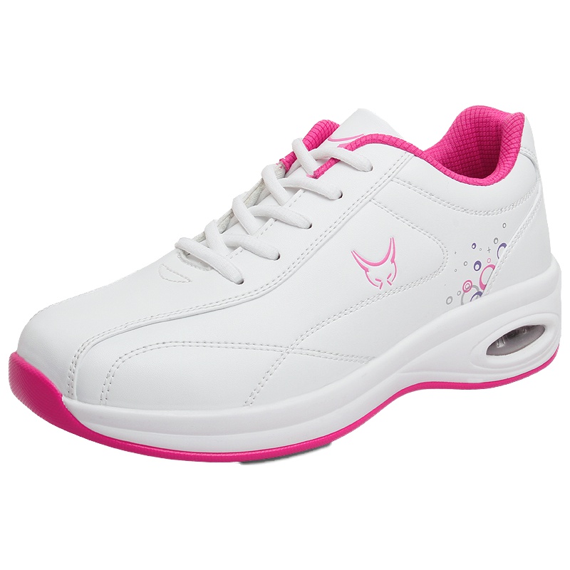 摇摇鞋女春秋新款透气网面运动鞋厚底旅游鞋女妈妈鞋休闲增高波鞋