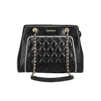 马克华菲时尚千鸟格水桶包大容量链条单肩包斜挎包包女手机包