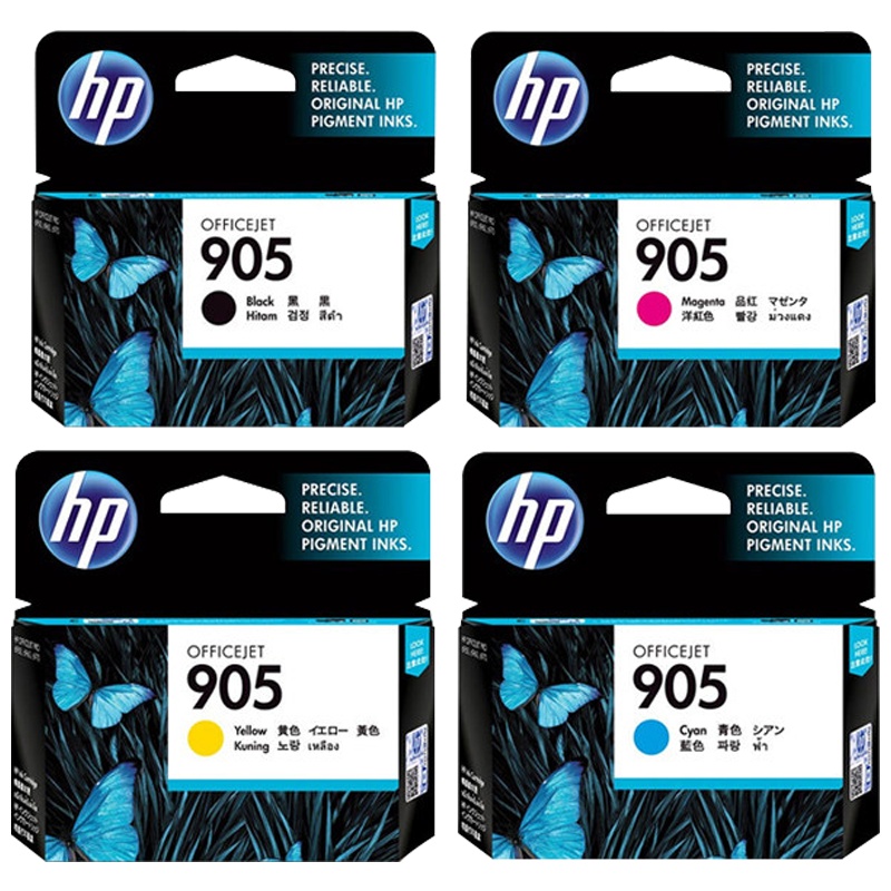 惠普/hp 原装905墨盒 905XL 909XL 适用6950 6960 6970 6956打印机自动双面一体机