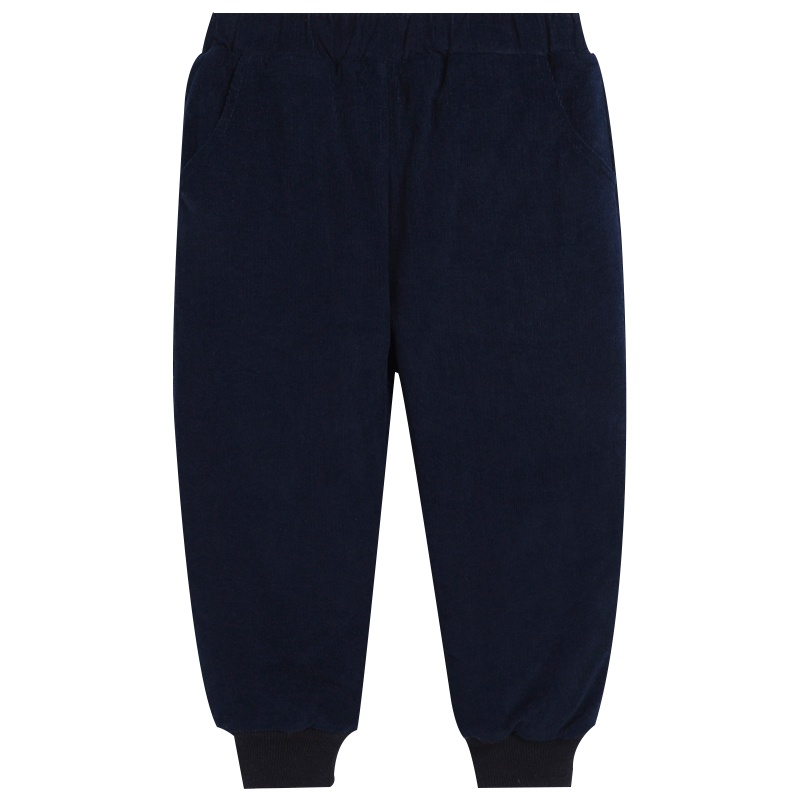 猫人[加厚保暖棉裤]冬新品夹棉加厚婴幼裤装男女童长裤宝宝裤子