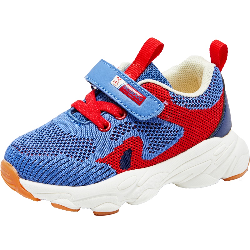 巴布豆house2019年秋季新款男女童防滑休闲鞋轻便柔软潮流运动鞋