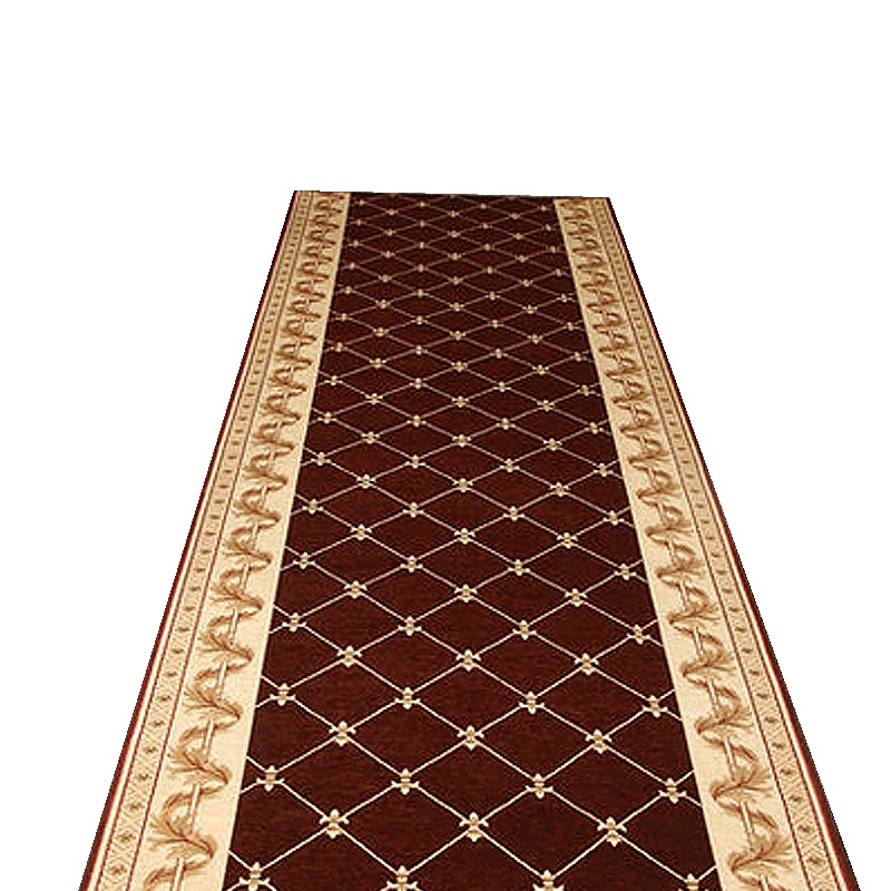 走廊过道楼梯地毯踏步垫 防滑口提花地毯可裁剪定制宾馆酒店房间迎宾庆典喜庆长条红地毯