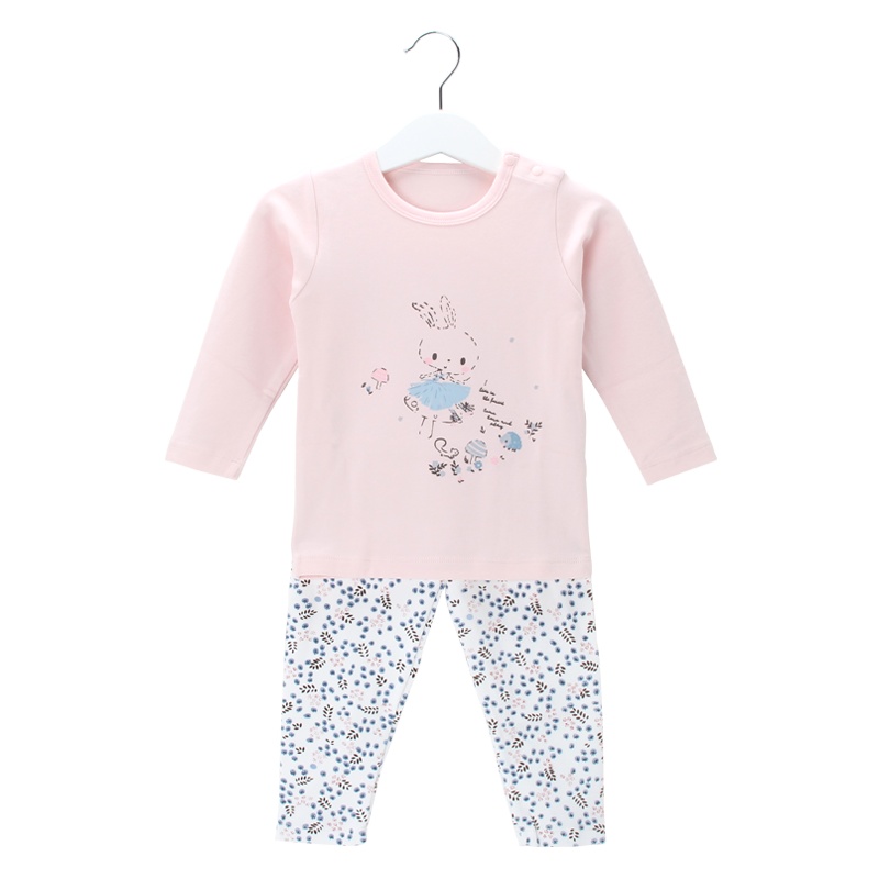 [100元2套]小马波迪宝宝秋衣套装纯棉儿童保暖内衣婴儿衣服男童秋裤女童睡衣秋冬