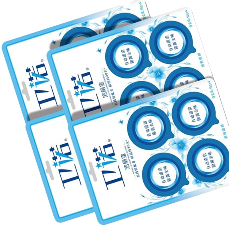 蓝月亮 卫诺 碧野清新洁厕宝 50g*4块 (单位: 组)