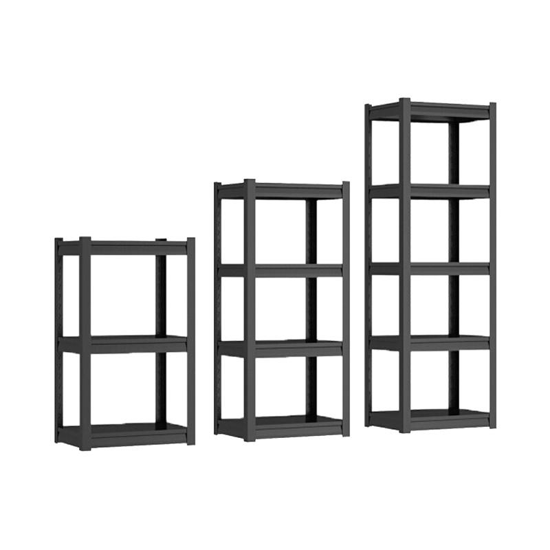 三金鑫 落地置物架多层货物架货架收纳架钢制货架钢制置物架锅具微波炉烤箱储物架子厨房用品阳台杂物架花盆架家用置物架折叠置物