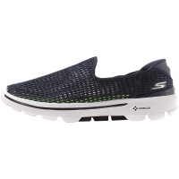 Skechers斯凯奇男鞋休闲鞋时尚舒适一脚蹬运动鞋6666002 深蓝色 39.5码