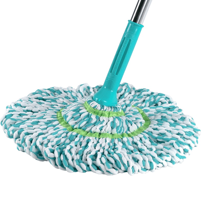 利临 必卡锁旋转自拧水拖把家用加大号旋转拧水地拖免手洗墩布拖布清洁工具