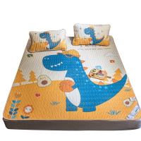 凯诗风尚(CHARSON)凉席 大版乳胶凉席三件套泰国乳胶可水洗折叠凉席夏季空调软席子1.8m2米床双人