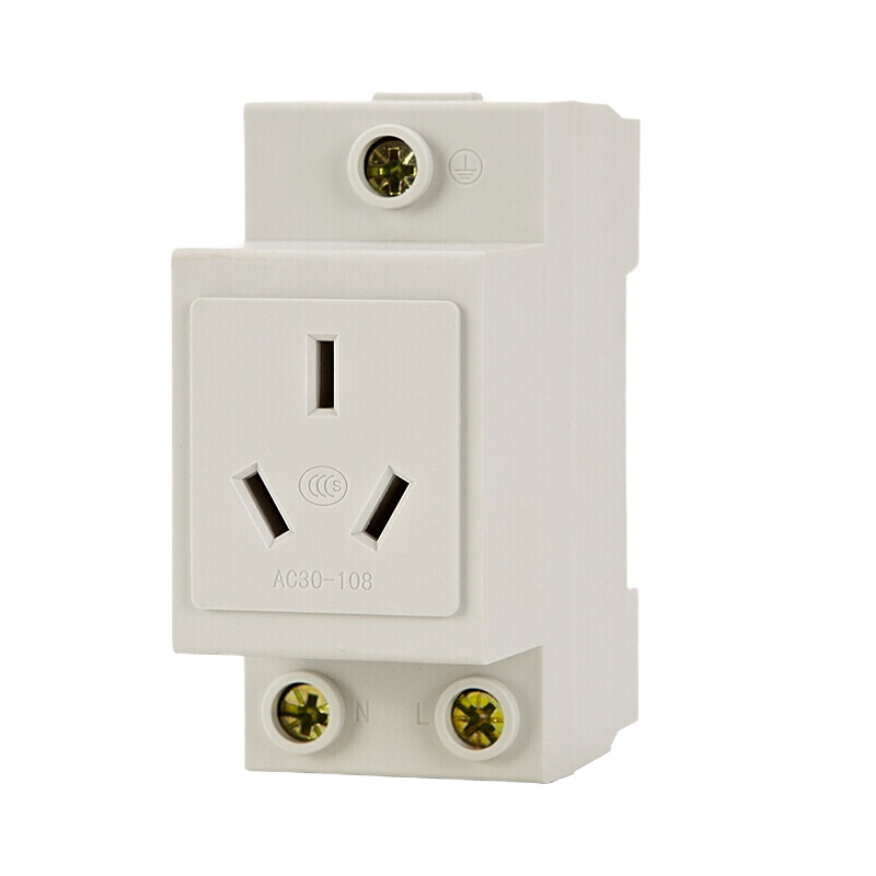 模数化插座 明 1位 三极 16A 220V
