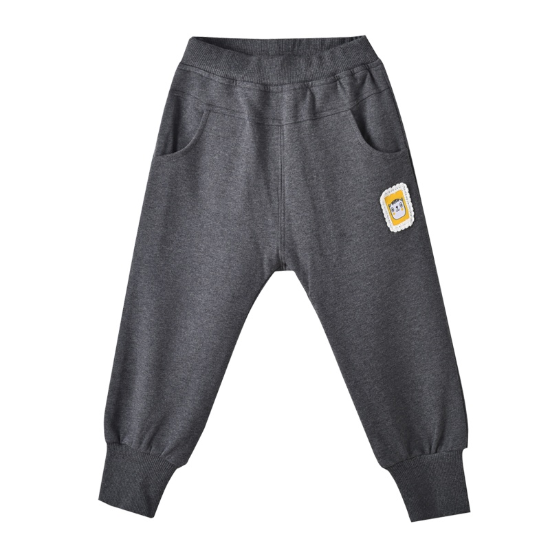 铅笔俱乐部童装2020秋季新款小童针织长裤束脚女童儿童休闲长裤