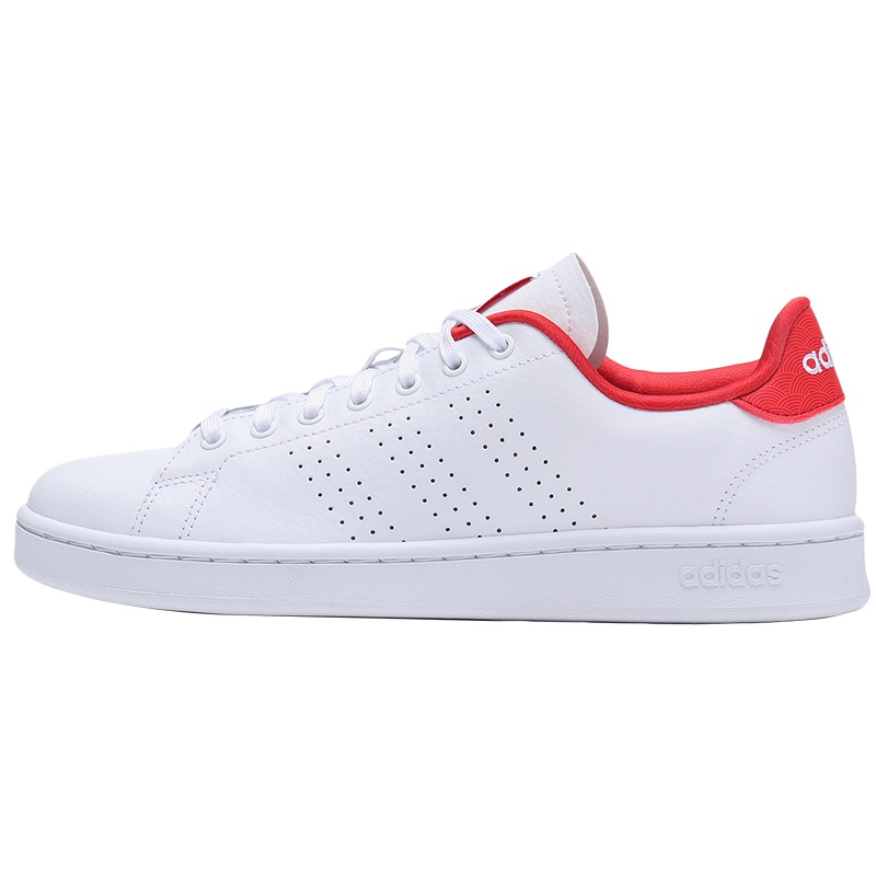 adidas阿迪达斯NEO男鞋运动鞋休闲鞋板鞋小白鞋EE6640 EE6640白色+浅猩红