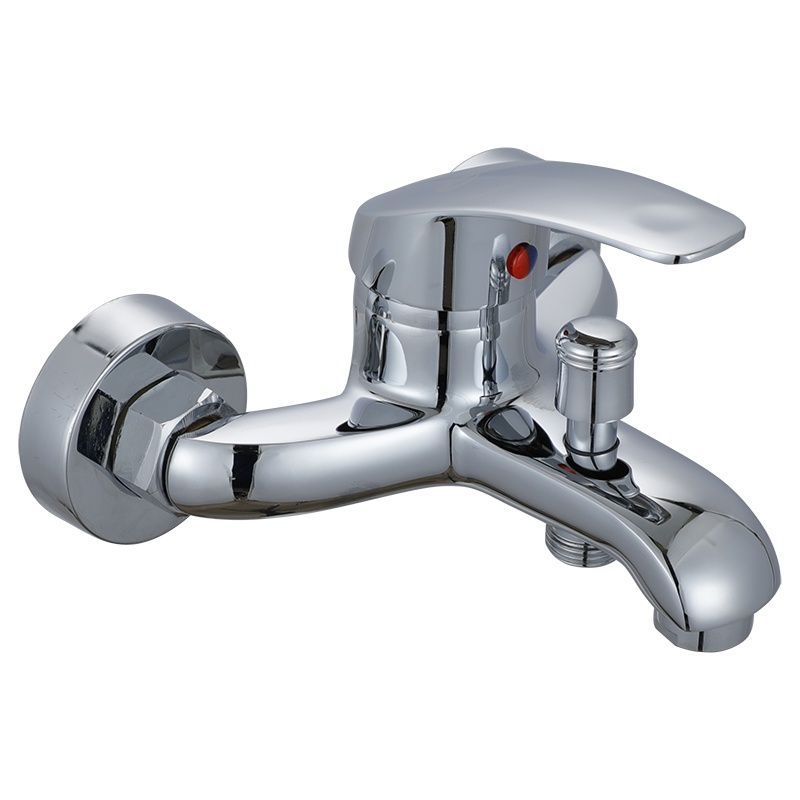 龙头大侠 三联花洒洗澡浴缸浴室水龙头 淋浴龙头混水阀冷热混合阀