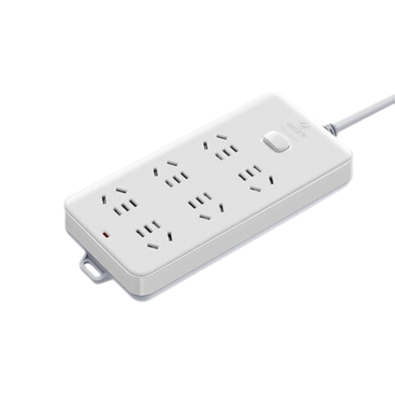 公牛 GN-109K新国标插座/插线板/插排/排插/接线板/拖线板 6位总控全长3米