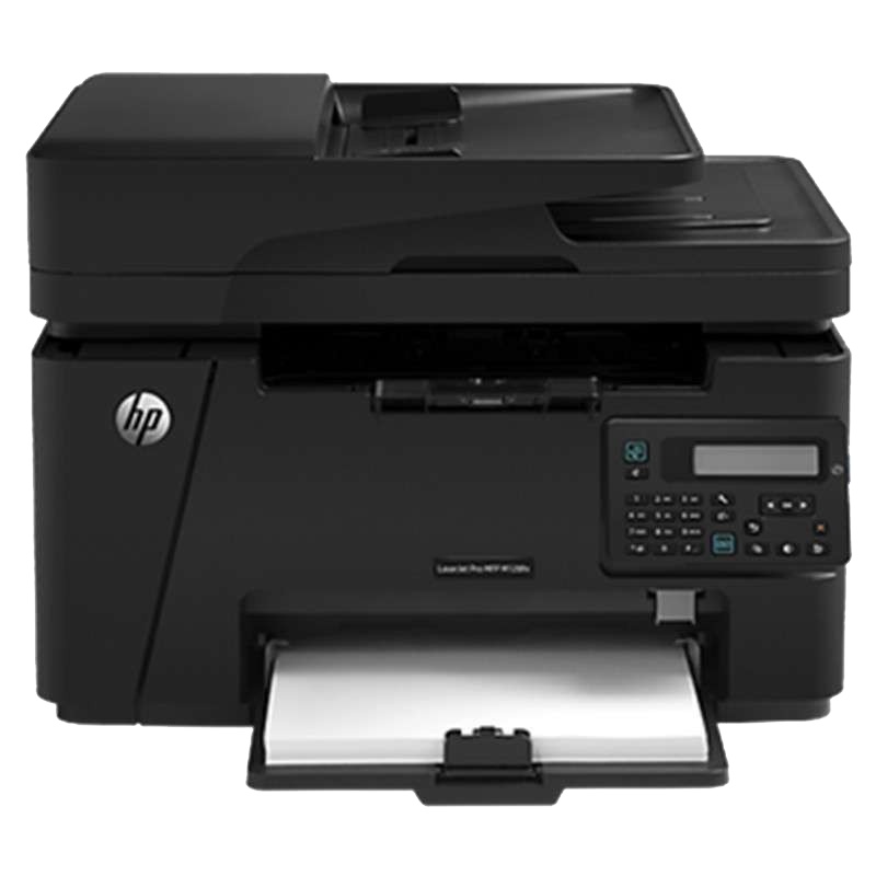 惠普 HP LaserJet Pro MFP M128fn A4黑白激光多功能一体机 (打印、复印、扫描、传真)