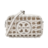托里·伯奇 TORY BURCH TB女包 PERRY系列皮革镂空编织单肩斜挎包81014