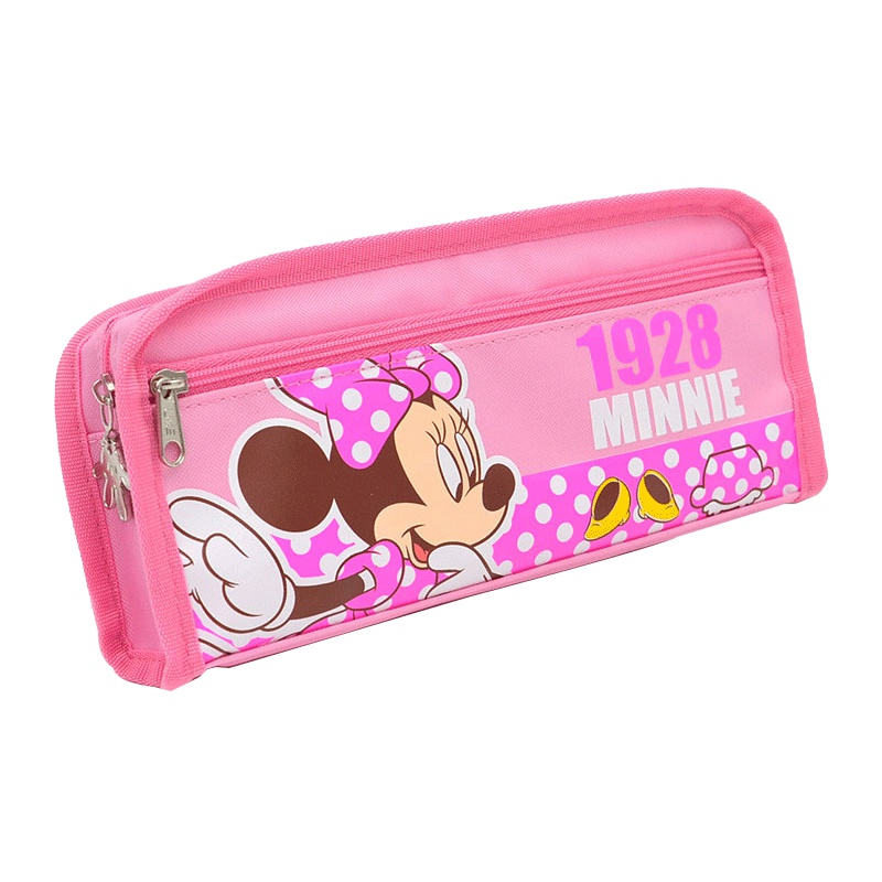 迪士尼(Disney) 卡通笔袋 5617F大容量文具盒 米奇米妮学习用品 中小学生铅笔盒 男女孩学生奖品 韩版创意奖品