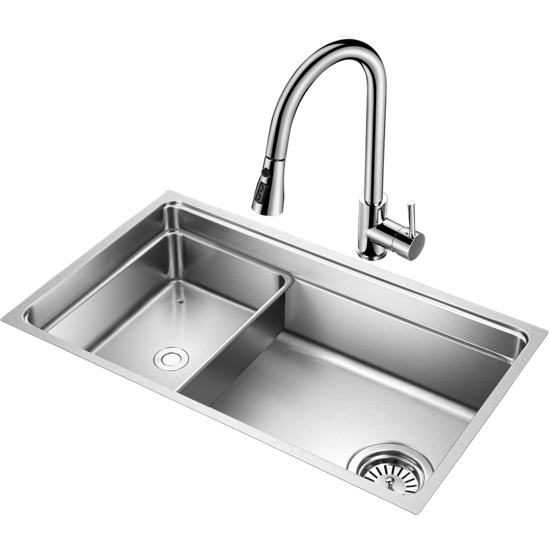 欧琳不锈钢水槽单槽OLYG106洗菜盆单槽厨房水槽不锈钢洗菜盆单槽水池家用