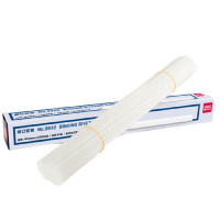 得力(deli) 3832 100支/盒装 财务装订机专用透明装订铆管φ5.0mm*500mm