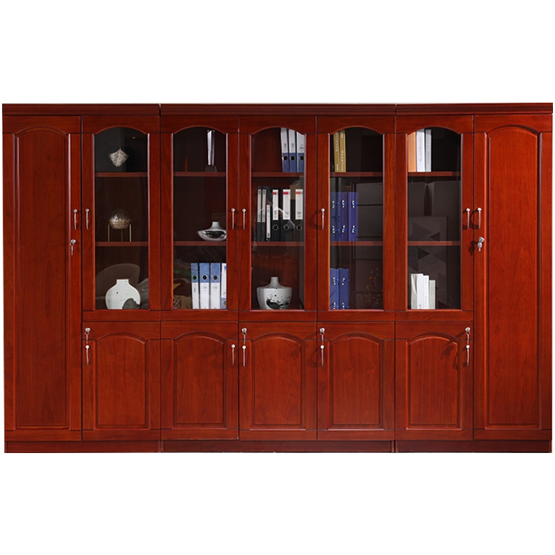 三圣 办公家具油漆挂衣柜书柜书橱文件柜办公室资料柜档案柜储物柜 七门