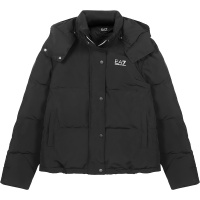 EMPORIO ARMANI EA7 阿玛尼 女士 聚酯纤维连帽棉服外套 6HTB02 TN8AZ