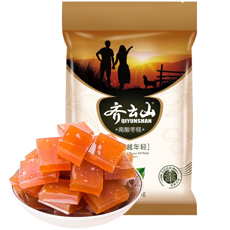 齐云山南酸枣糕268g 来自深山的野果零食 老少皆宜健康开味零食