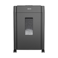 得力(deli)德国5级经典高保密碎纸机碎卡机 碎卡碎光盘 多功能办公商用文件颗粒粉碎机33043