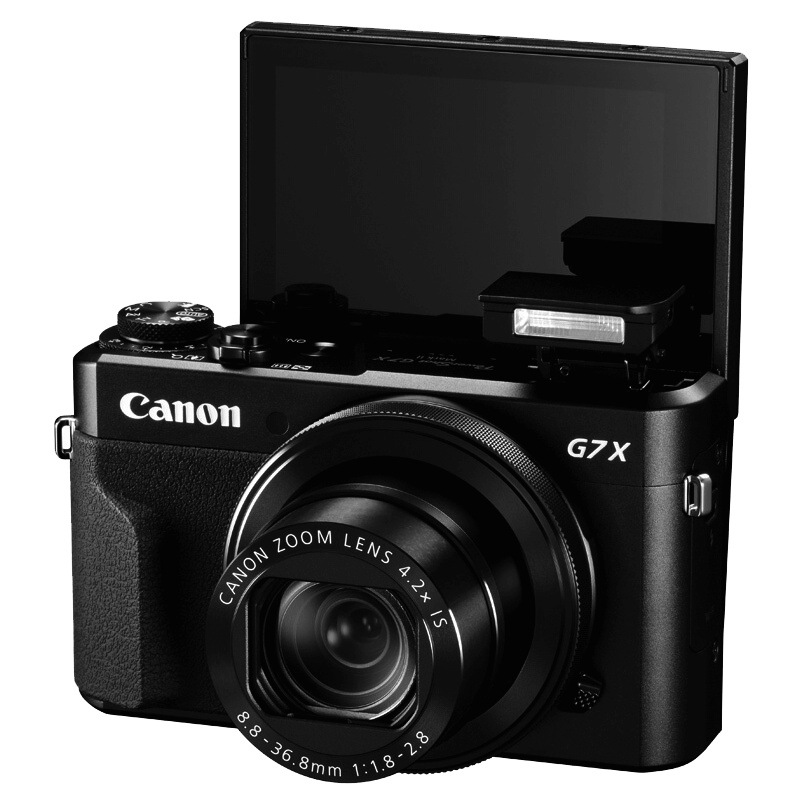 佳能(Canon)PowerShot G7 X Mark II 数码相机 Vlog视频拍摄