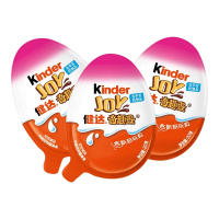 KinderJoy健达食玩奇趣蛋(女孩版)3颗装60g*5