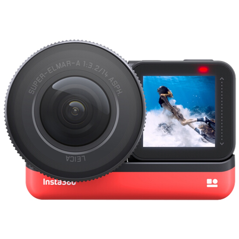 Insta360 ONER 徕卡版 骑行套装(主机 120自拍杆 骑行配件)运动相机全景相机运动摄像机