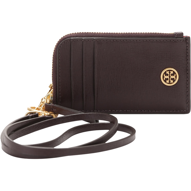 托里·伯奇 TORY BURCH TB女包 颈部挂包卡包卡夹皮革84073