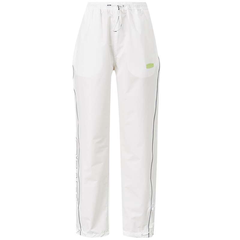 [1件5折价:65]MECITY女装秋冬新款运动时尚休闲侧边反光条设计宽松休闲裤女