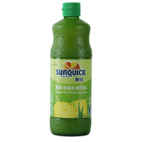 Sunquick新的浓缩果汁菠萝味840mL玻璃瓶