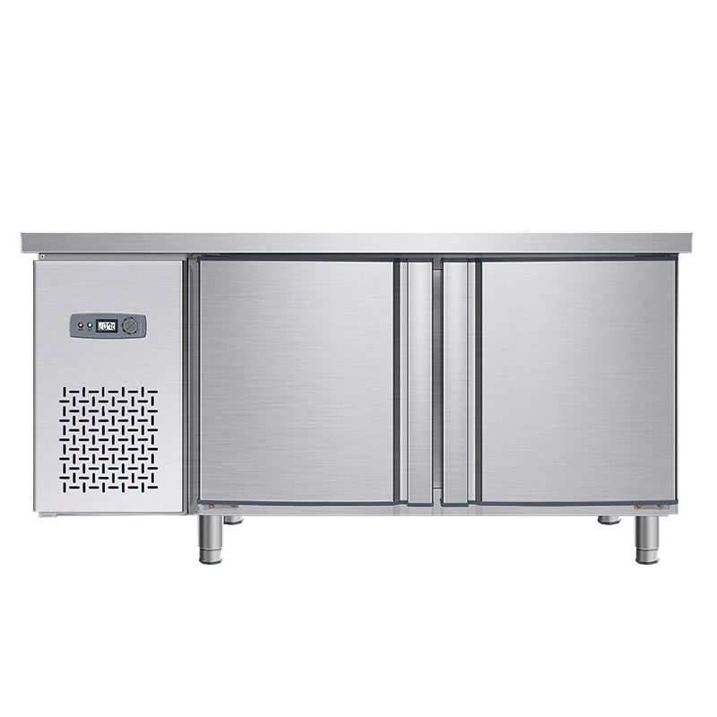 冰诗诺(BINGSHINUO) 1.2*0.6*0.8米 厨房操作台不锈钢冰柜水吧台商用冰箱平冷保鲜冷藏工作台卧式冷冻柜