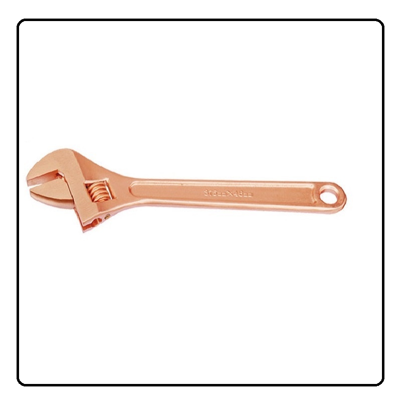 桥防(QIAOFANG)QFB125-1002 铍青铜防爆活扳手13*100mm