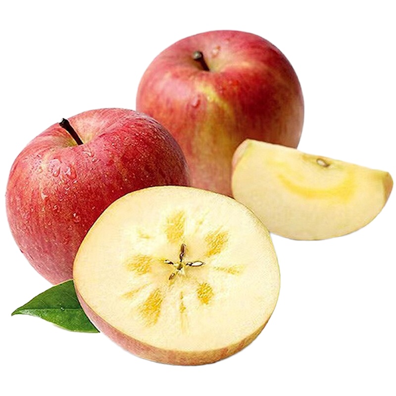 [五个农民]昭通丑苹果5斤装红富士新鲜水果果径70-80mm