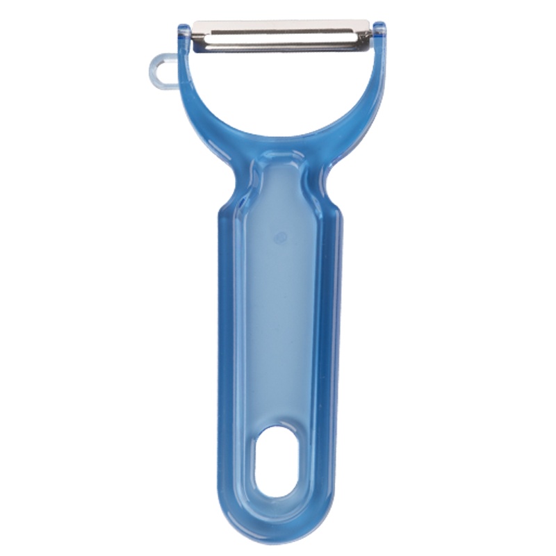 茶花果皮刀削皮器水果刀不锈钢剥皮刀刨皮器水果削皮刮皮器[锯齿款+透明款 2个颜色随机]