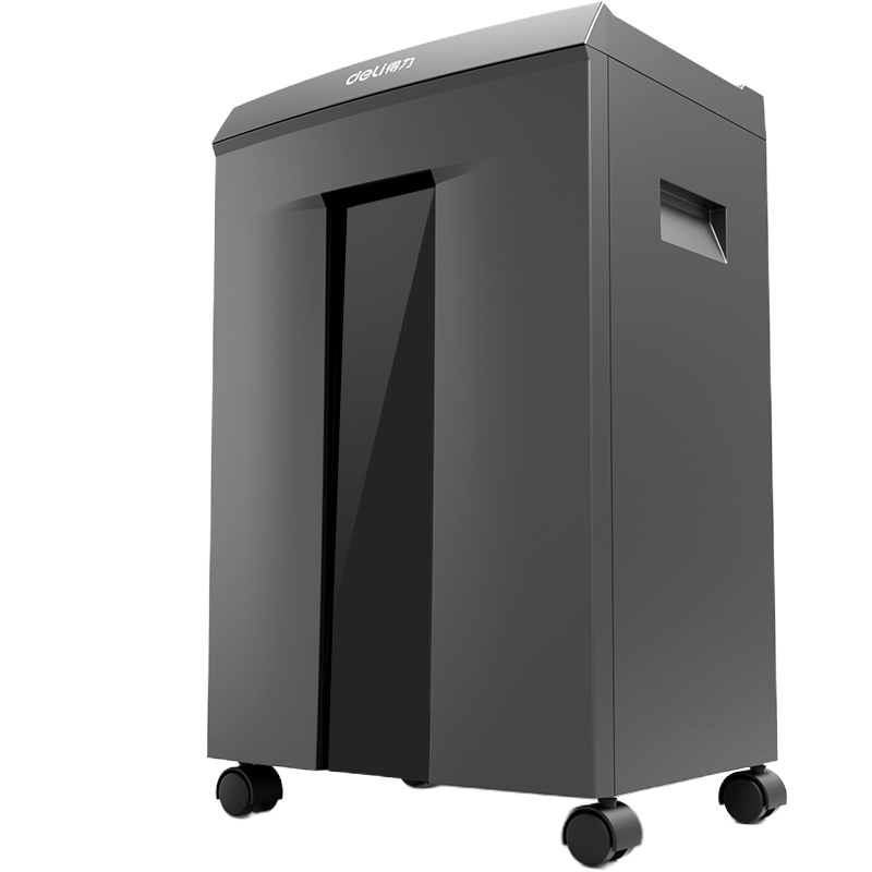 得力(deli)德国6级高保密大型高速办公60分钟长时间碎纸机 碎卡碎光盘9959大容量文件颗粒粉碎机 30L