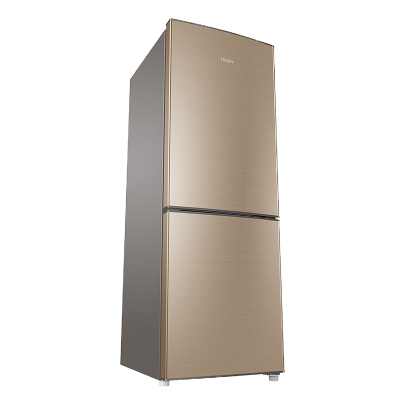 海尔(Haier)小型双门冰箱两门 家用节能 冷藏冷冻速冻 小冰箱双开门 BCD-166TMPP