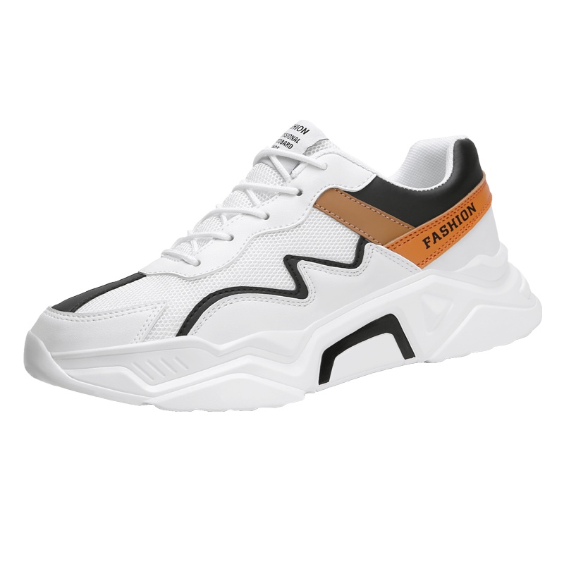 绅士空间 2021春季休闲男老爹鞋男鞋网布鞋增高鞋透气运动鞋潮鞋休闲鞋男YG.2102