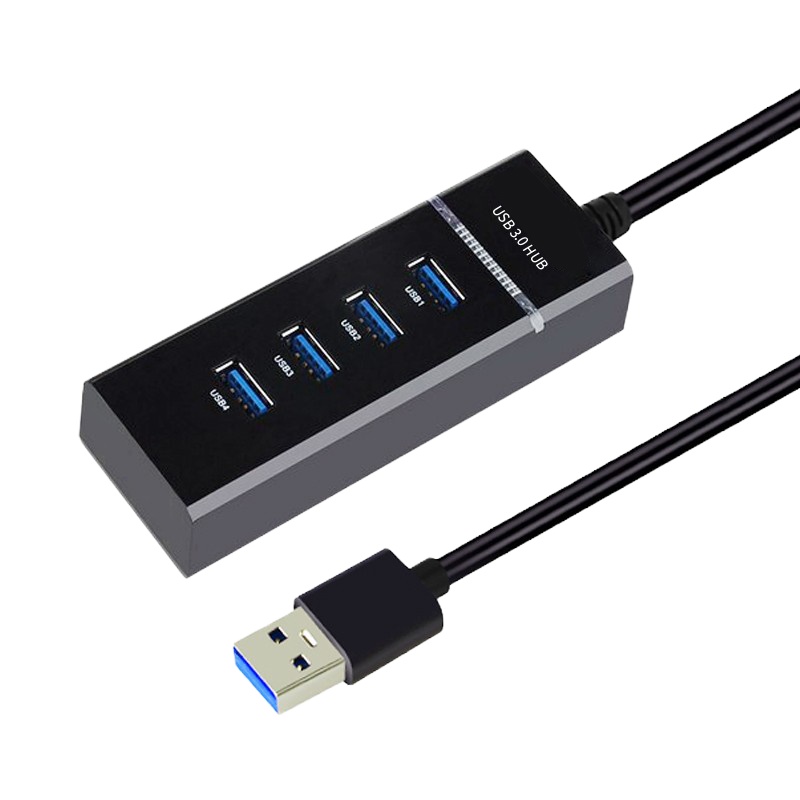 USB3.0分线器 高速4口HUB 多接口扩展转换器