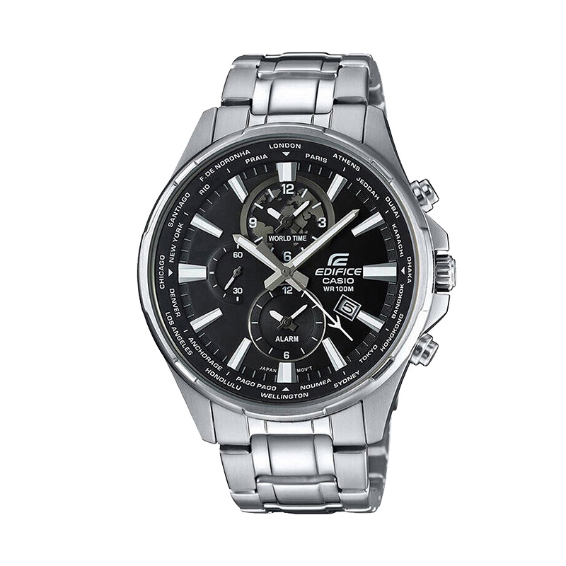 CASIO卡西欧 石英表 男 EDIFICE系列日韩品牌休闲商务男士手表EFR-304D-1A